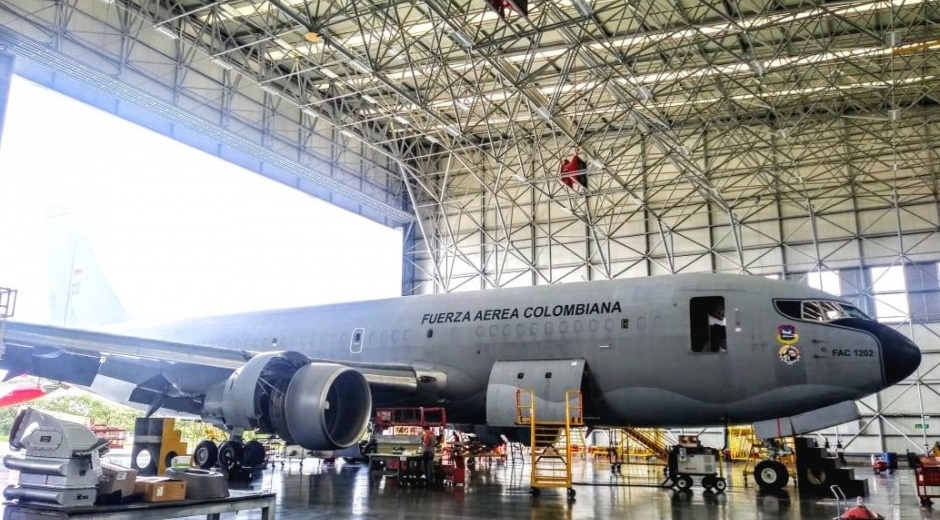 Infodefensa Avión Júpiter de la Fuerza Aérea Colombiana