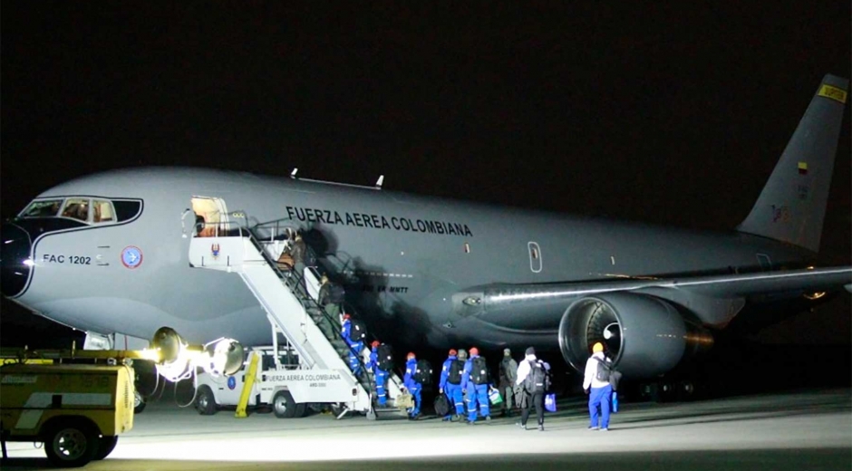 El avión fue dotado con todos los requerimientos necesarios para que pueda cumplir el exigente itinerario.