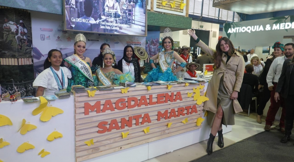 El stand del Magdalena fue uno de los más visitados en la Feria de Anato.