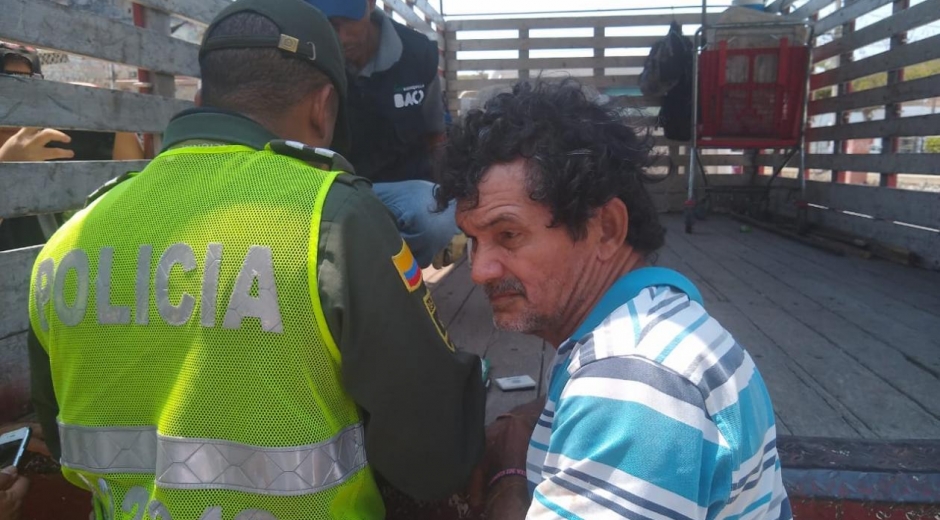 Rodolfo Rojas, hombre a quien le impusieron los comparendos.