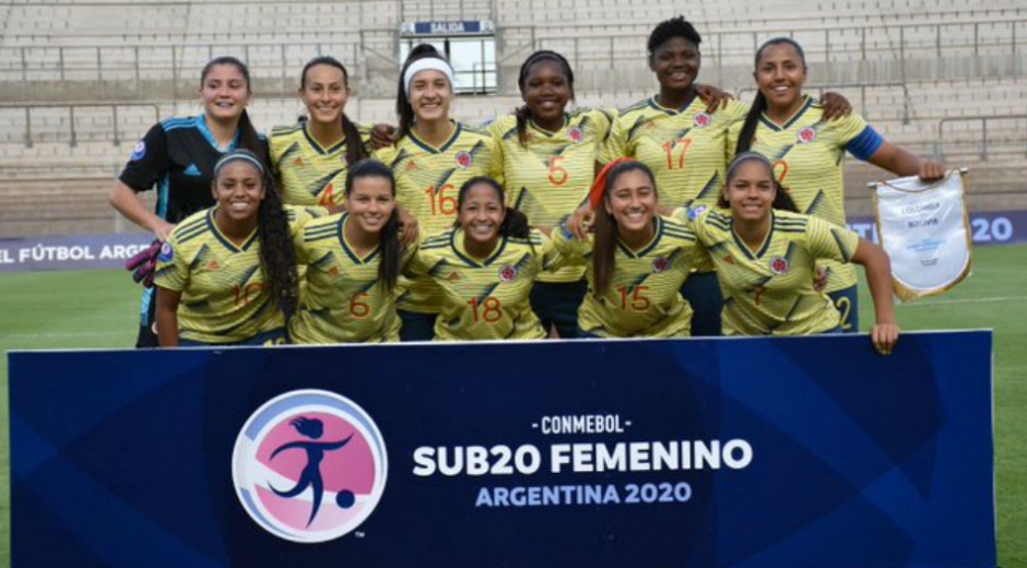Twitter Selección Colombia Femenina sub 20.