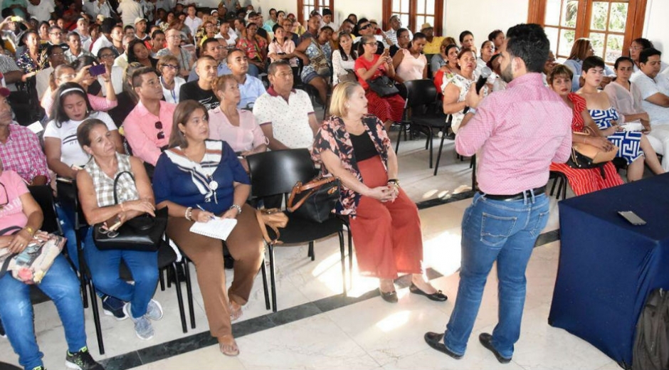 Capacitación ´Participemos por el Cambio’ liderada por la Alcaldía de Santa Marta