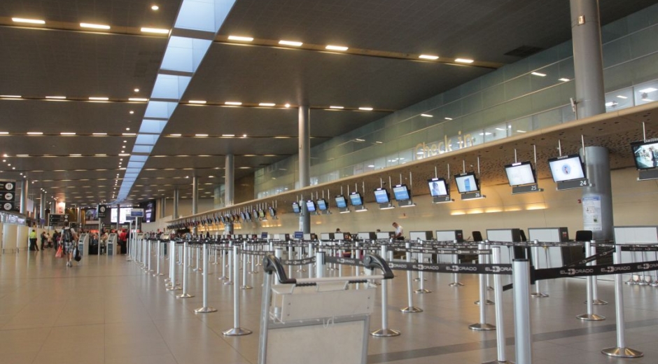 Durante 30 días, a partir del 19 de marzo, no podrán ingresar viajeros internacionales al aeropuerto Eldorado.