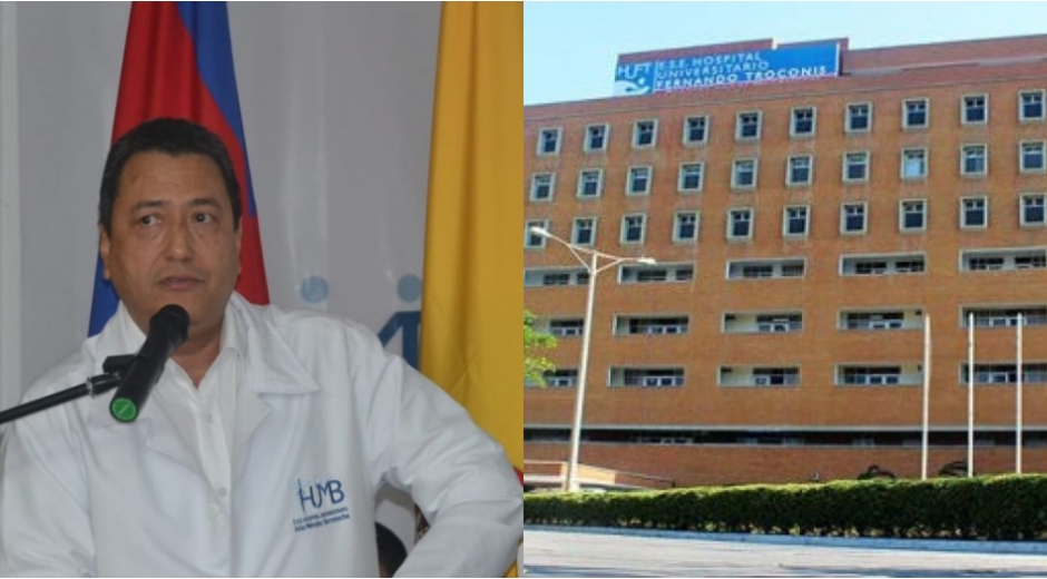Tomas Díaz Granados, gerente del hospital Julio Méndez Barreneche.