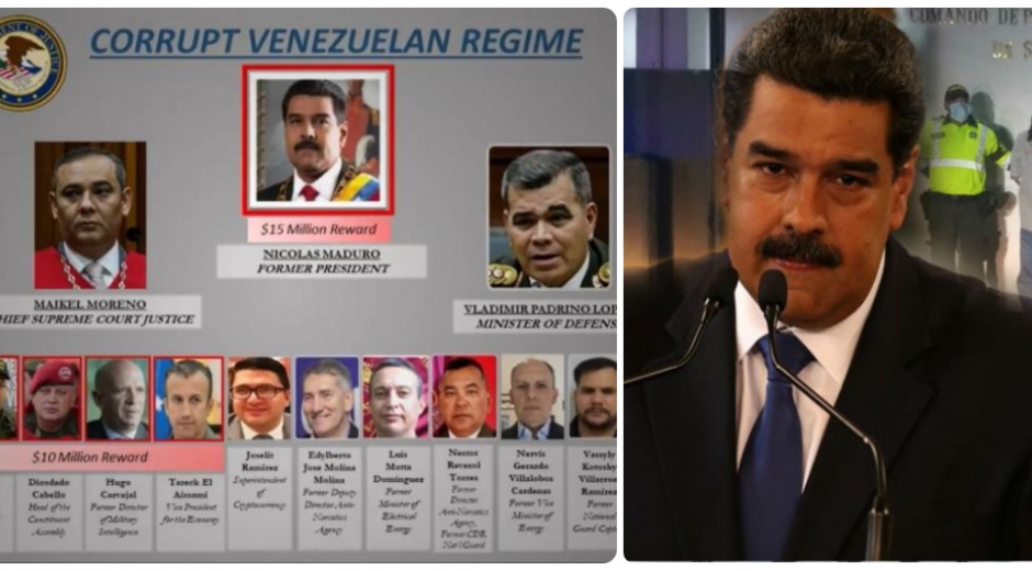 Nicolás Maduro es oficialmente declarado un régimen corrupto por Estados Unidos.