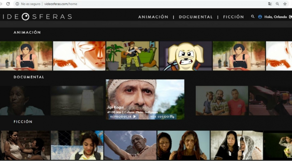 Videosfera, plataforma de contenido audiovisual.