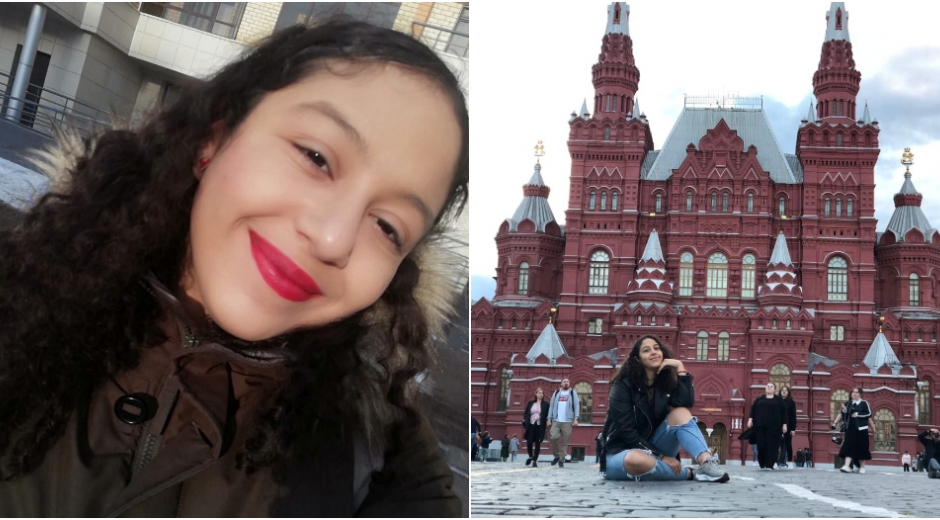 La joven de 21 años, cursa sexto semestre de medicina en la Universidad Federal de Kazán y necesita regresar al país para empezar el proceso de quimioterapias. 