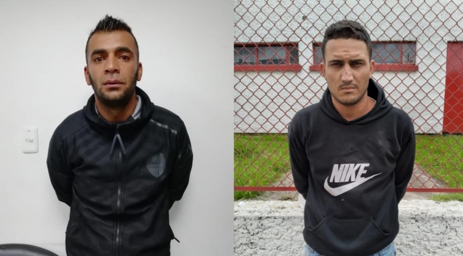 Zona Cero Alan Buriticá Durán, alias 'Maicol'; y Brahiam Manuel Manoche Cortesía.