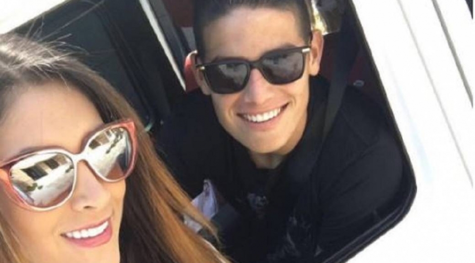 Pulzo Daniela Ospina y James Rodríguez