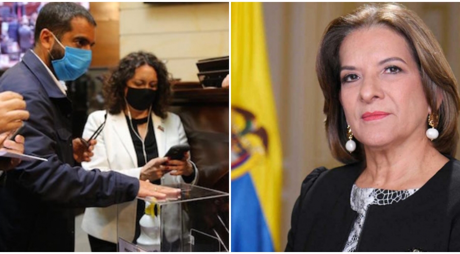 Votación en la que quedó elegida Margarita Cabello. cortesía