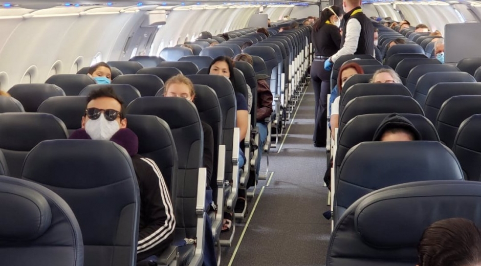 Vuelo humanitario.