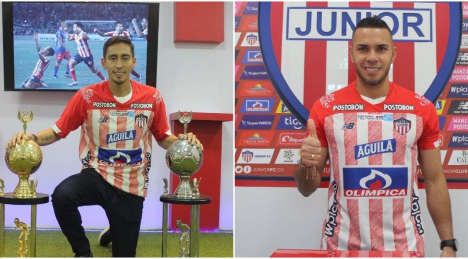 Fabian Sanbueza y Eder Chaux. cortesía