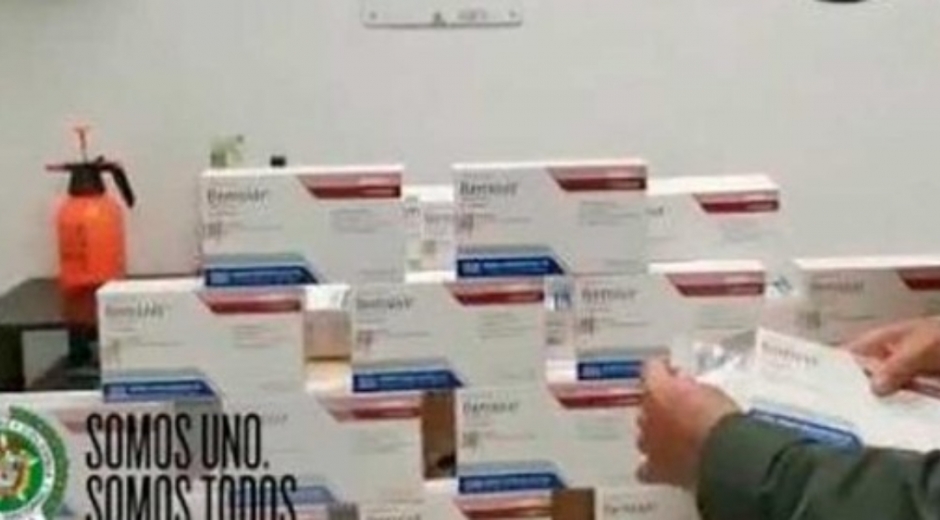 Durante el año 2020, la Policía Fiscal y Aduanera aumentó el valor de las aprehensiones de medicamentos de contrabando en un 41% con respecto al 2019.