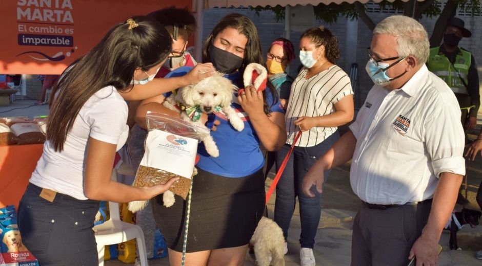 Seguimiento Festival para mascotas en Santa Marta.