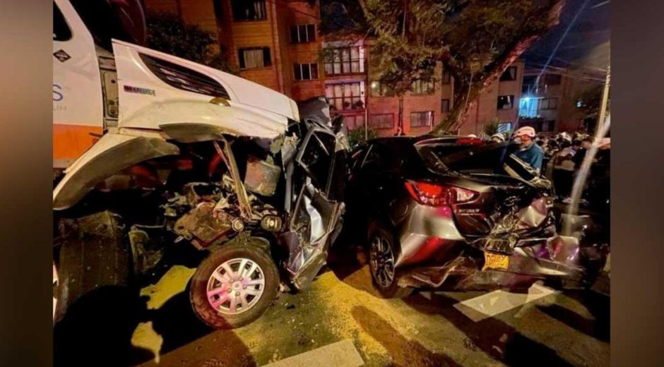 accidente en Medellín.