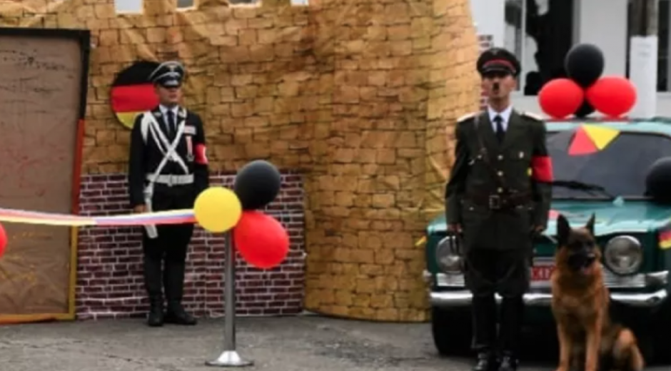 Cortesía Uso de símbolos nazis en escuela de Policía de Tuluá.