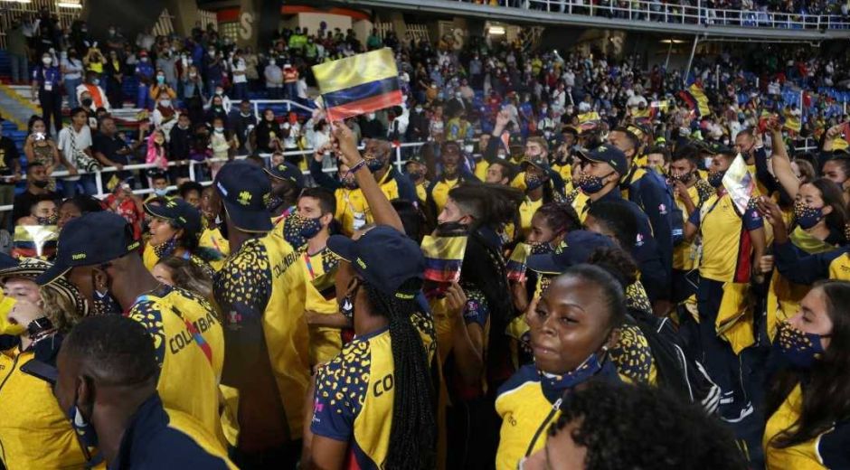 Comité Olímpico Colombiano Delegación colombiana.