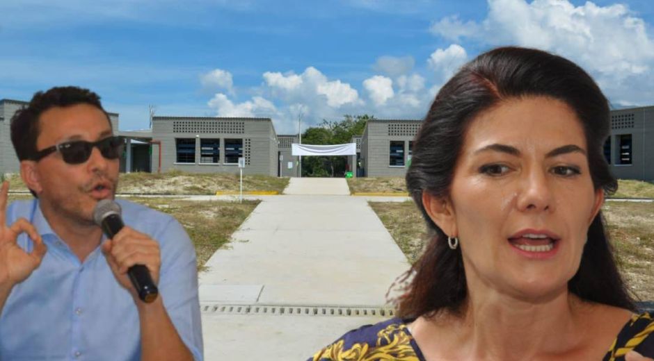 Seguimiento.co Carlos Caicedo pretendió arrebatarle el crédito de la obra a Raquel Garavito.