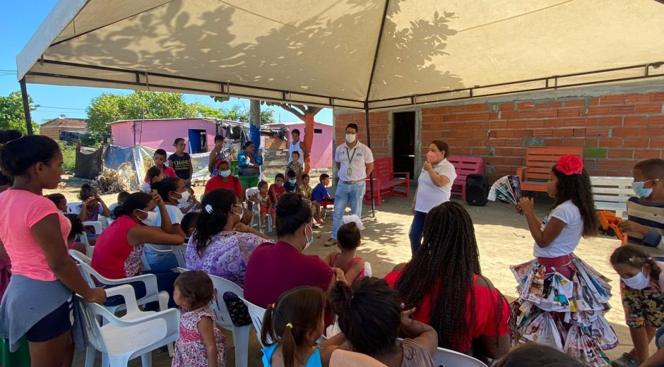 Jornadas de capacitación a la población del Caño Clarín.