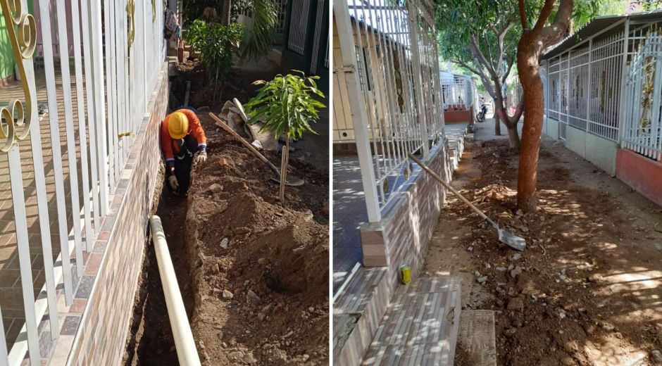 Obras de la Essmar.