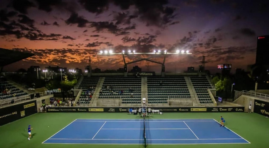Parque de raquetas en Barranquilla.