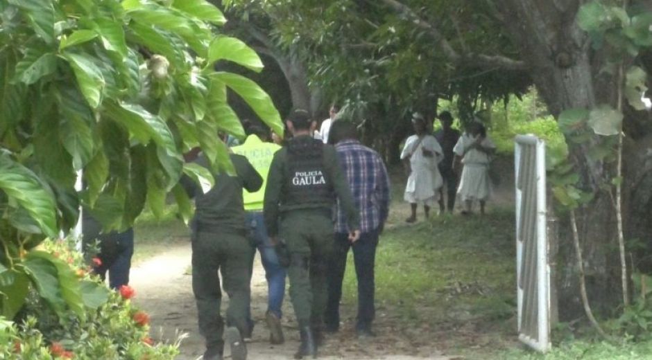 El operativo se adelantó en Machete Pelao.