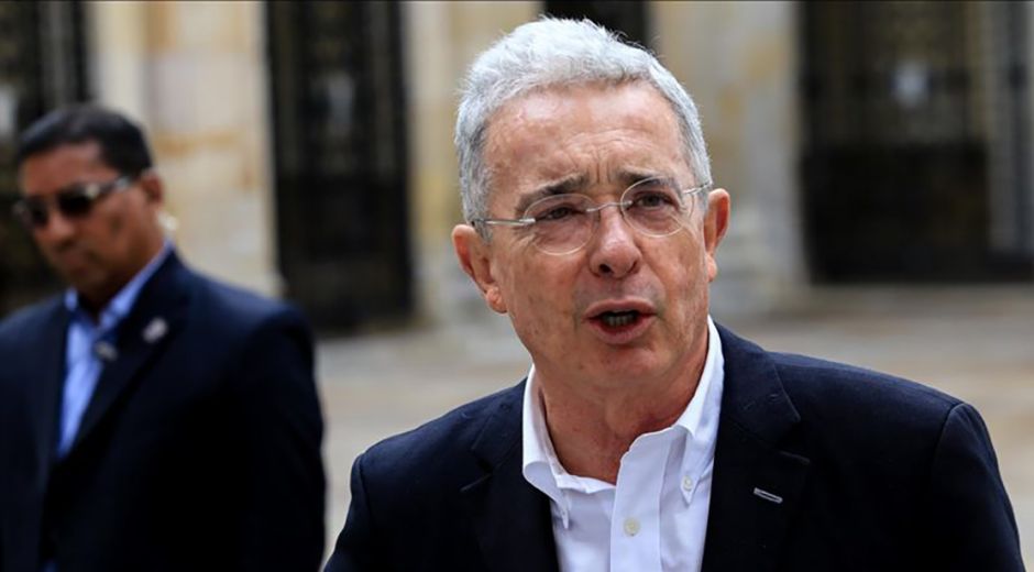 Álvaro Uribe Vélez, expresidente y exsenador de la república.