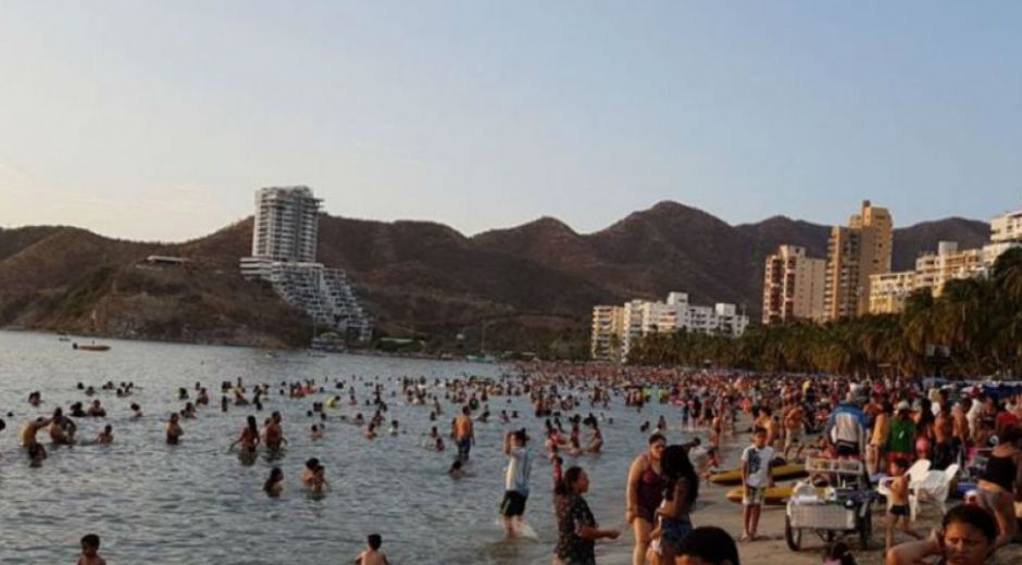 El cuerpo fue hallado en un área cercana a las playas de El Rodadero.