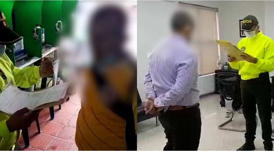 Capturan a un fiscal y a un abogado en Cali.  