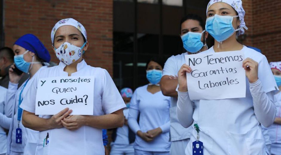 Cortesía En múltiples ocasiones los médicos han protestado por los ataques recibidos.