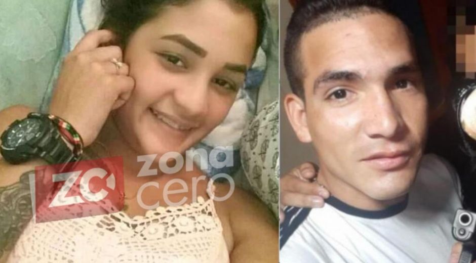 Deyanyelis Patrícia Terán Rolong y 'Tommy Masacre'.