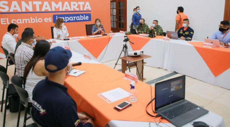 Consejo de Seguridad en Santa Marta.