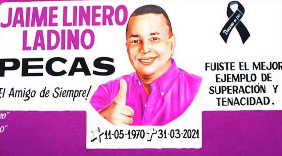 Seguimiento Mural en honor a Jaime Linero Ladino.