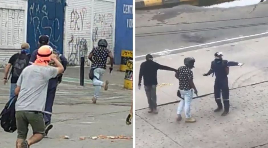 Protestas en Cali.