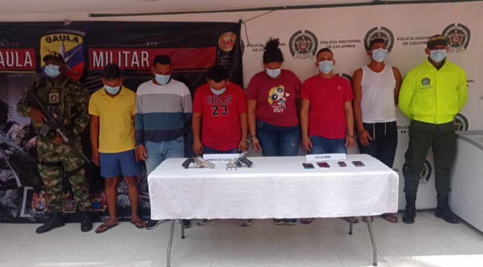 Fue desarticulado el Grupo Delincuencial Común Organizado ‘Los Chimila’.