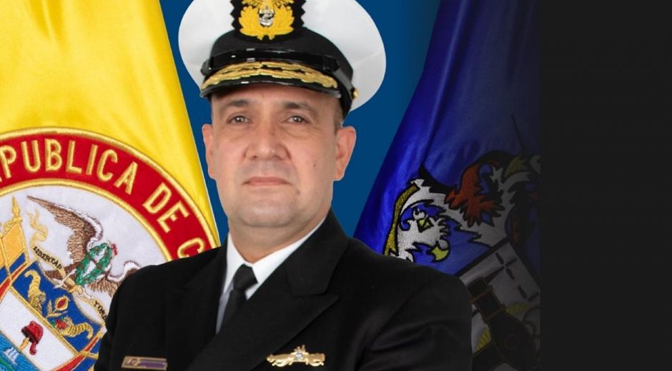  El contralmirante José David Espitia Jiménez.