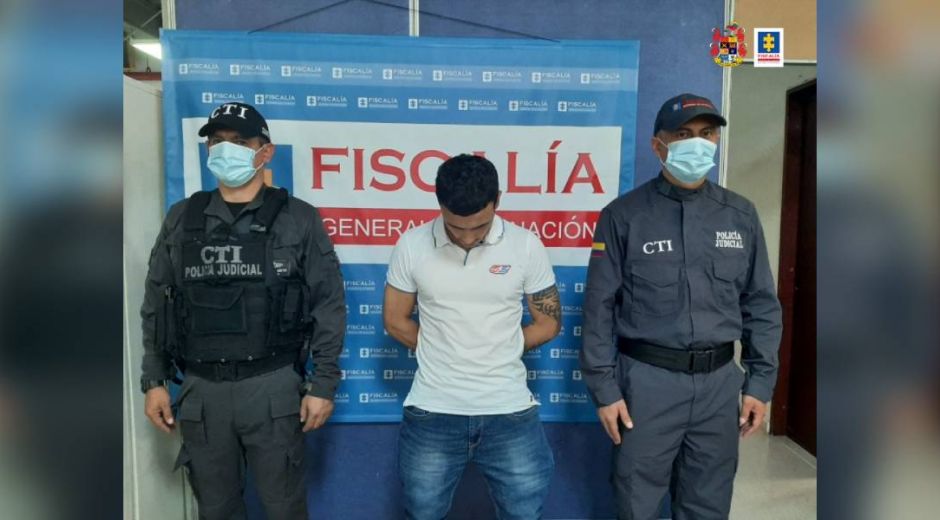 Hombre capturado en Ibagué.