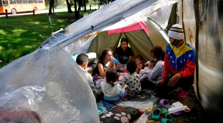 Migrantes venezolanos.