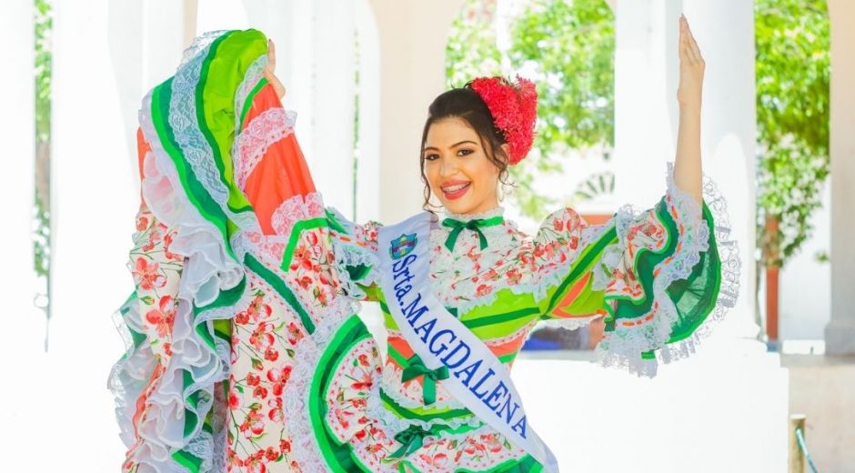 María Esperanza del Mar Narváez, señorita Magdalena en el festival nacional de la cumbia