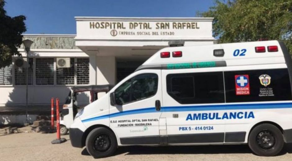 El herido fue trasladado al Hospital San Rafael. 