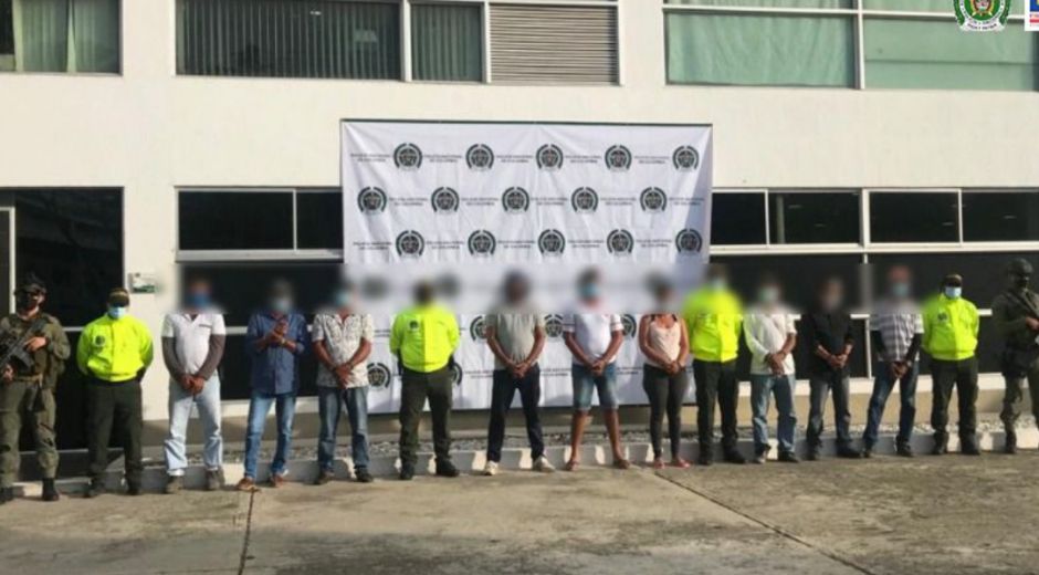 Siete personas fueron capturadas y presentadas ante jueces de control de garantías.