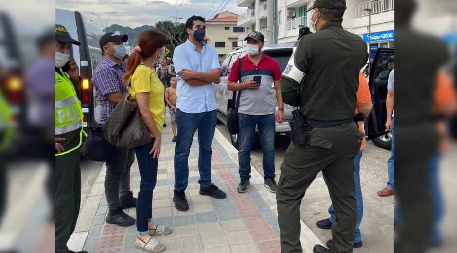 La Policía acudió al lugar pero ya el atraco se había perpetrado.
