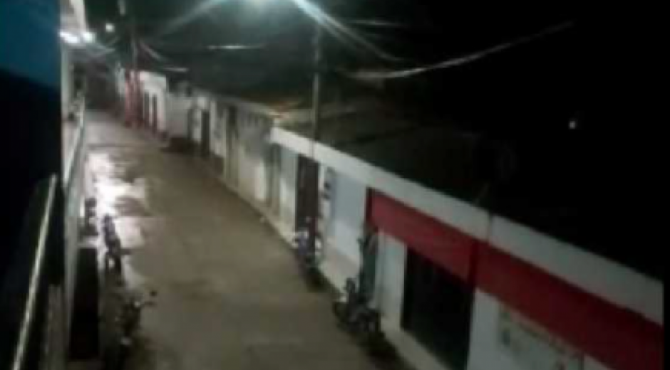 Captura de pantalla Lugar donde ocurrió el atentado.
