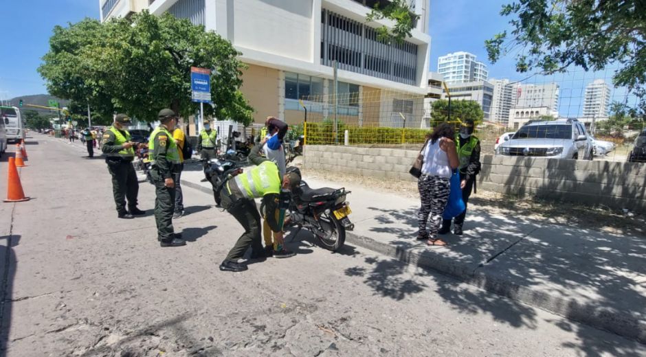 Balance de la Policía durante el fin de semana.