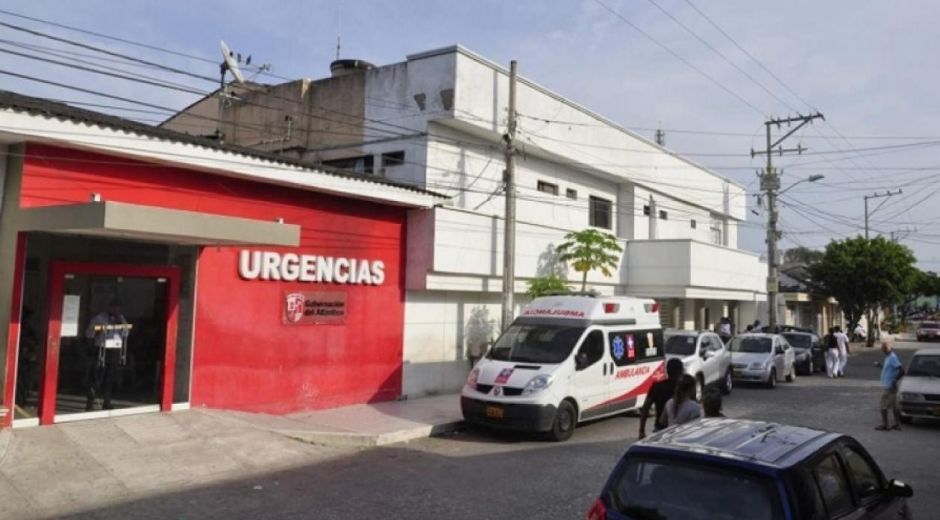 Geovanni Rafael Sandoval Llanos fue llevado en primera instancia al Hospital Juan Domínguez Romero.