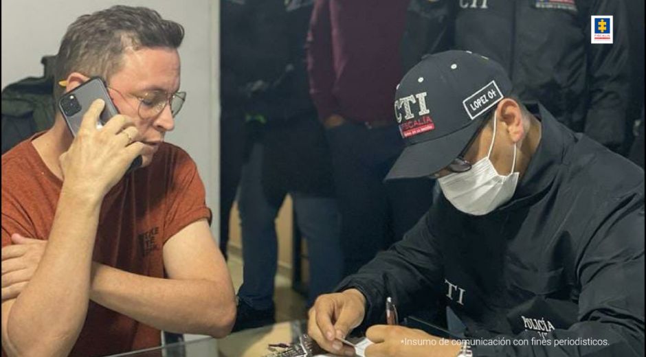Fiscalía Yhonier Rodolfo Leal Hernández fue capturado por investigadores del CTI.