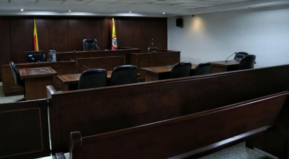 Sala de audiencia.