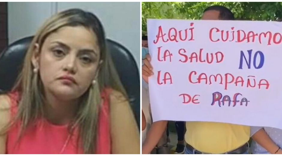 Mayra Castro Britto no pudo mantenerse en el hospital y la envían a vacaciones forzosas. 