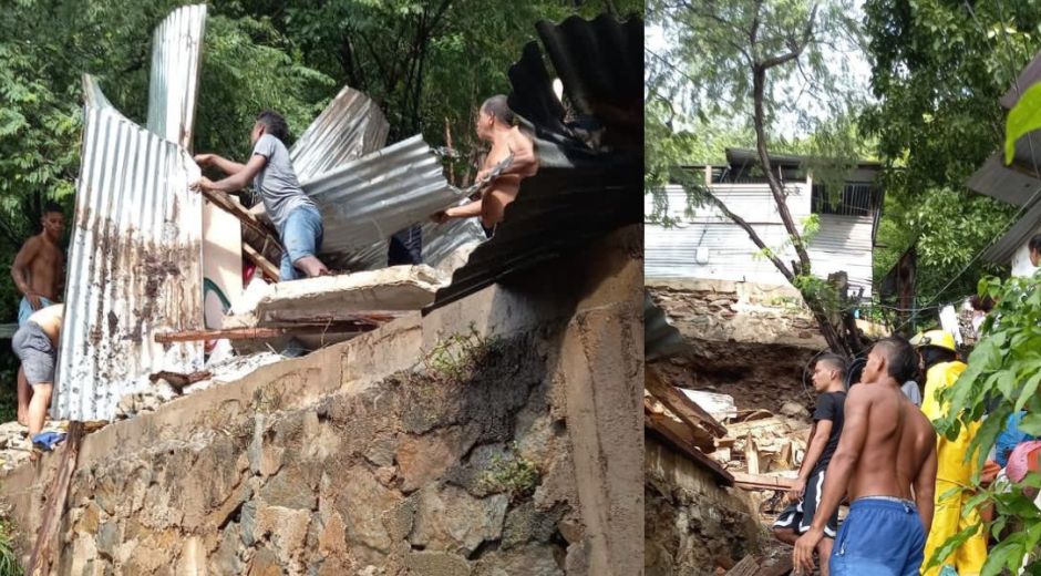 No hubo heridos, solo un susto para la familia que habitaba la casa.