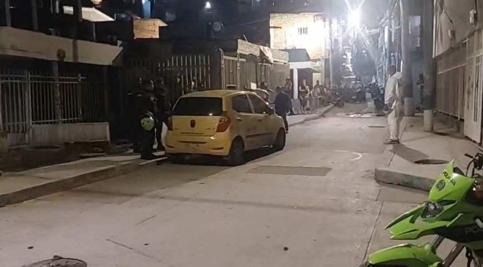 Lugar del homicidio de Brayan Parada, conocido como el Chava. 